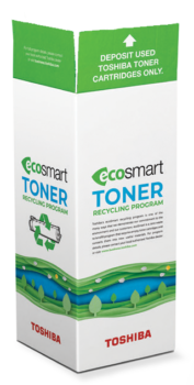 Toner, Recycling, Program, Box, Toshiba, Data Matrix
