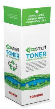 Toner, Recycling, Program, Box, Toshiba, Data Matrix