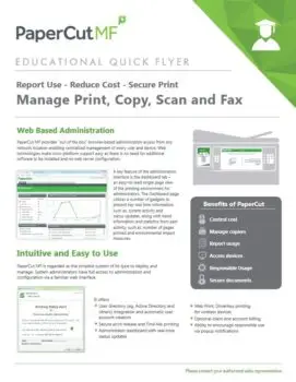 Papercut, Mf, Education Flyer, Data Matrix