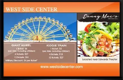 Content Management Image, Digital Signage, Toshiba, Data Matrix