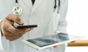 Doctor, medical, healthcare, apps, EMR, Xerox, Connect Key, Data Matrix