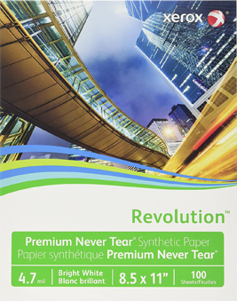Xerox, Paper, special, never tear, Data Matrix